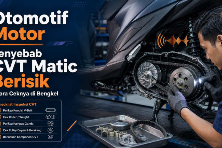 cvt - Otomotif Motor: Penyebab CVT Matic Berisik dan Cara Ceknya di Bengkel