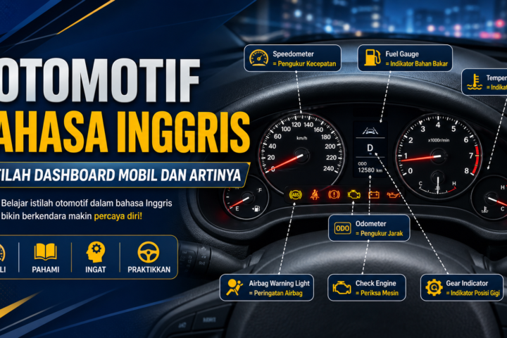 dashboard - Otomotif Bahasa Inggris: Istilah Dashboard Mobil dan Artinya