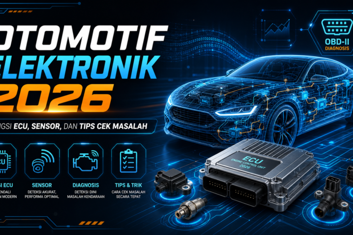 elektronik - Otomotif Elektronik 2026: Fungsi ECU, Sensor, dan Tips Cek Masalah