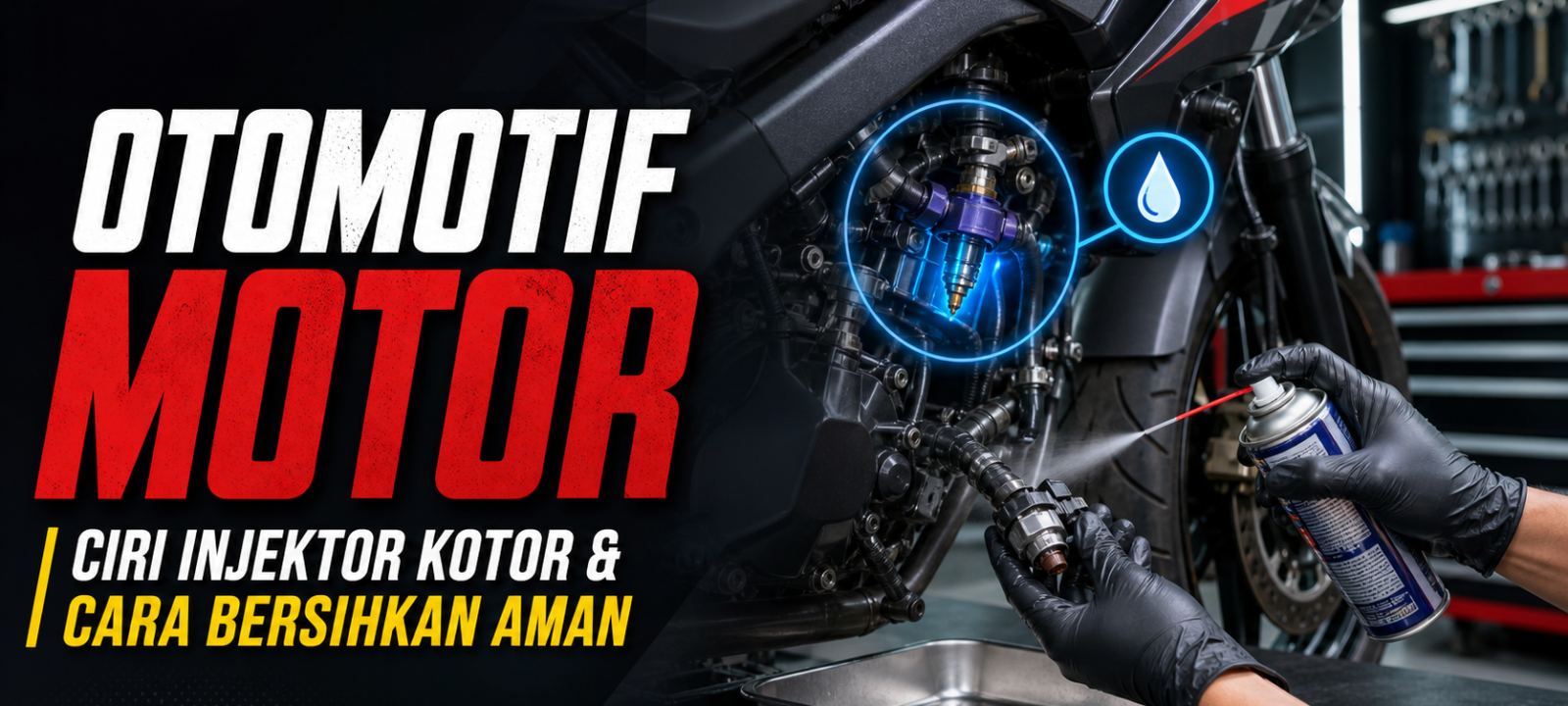 injektor - Otomotif Motor: Ciri Injektor Kotor dan Cara Bersihkan Aman