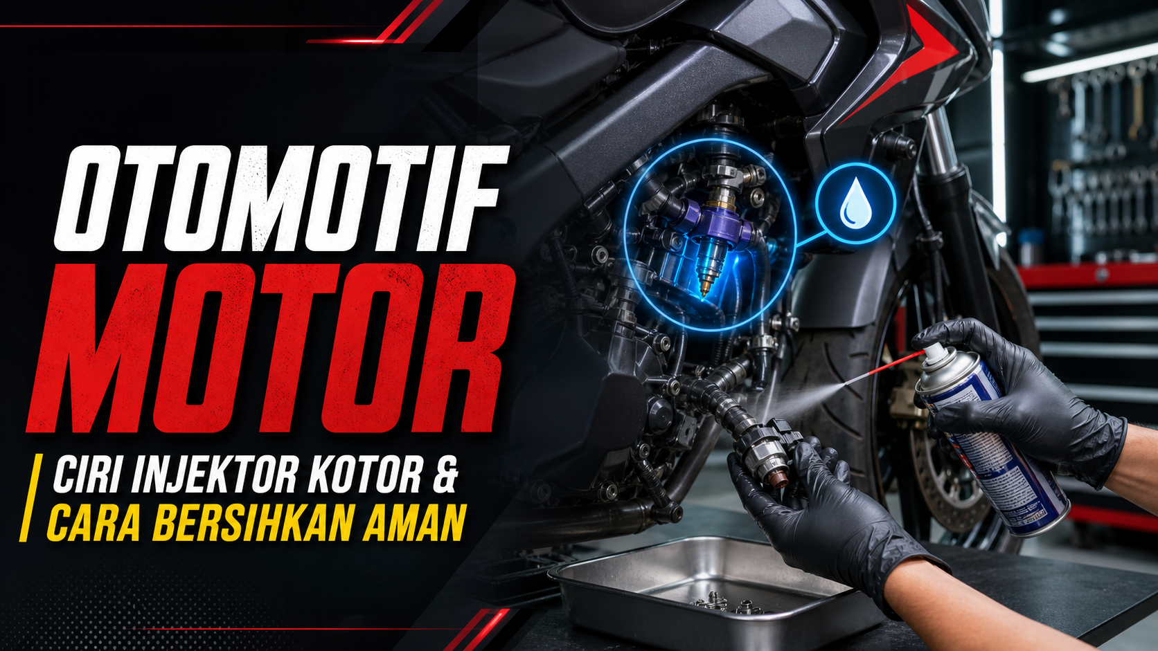 injektor - Otomotif Motor: Ciri Injektor Kotor dan Cara Bersihkan Aman