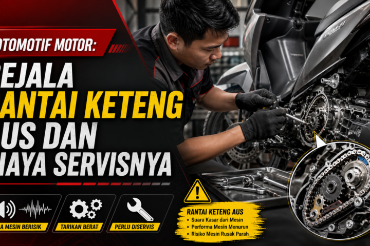 keteng - Otomotif Motor: Gejala Rantai Keteng Aus dan Biaya Servisnya