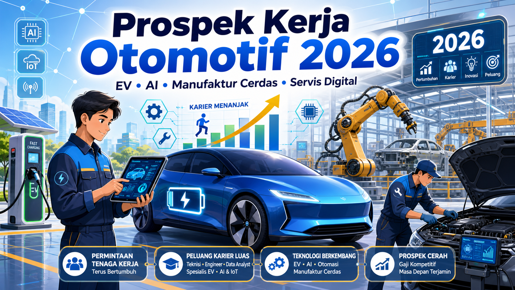 Mengapa Prospek Kerja Otomotif 2026 Makin Menarik? - otomotif