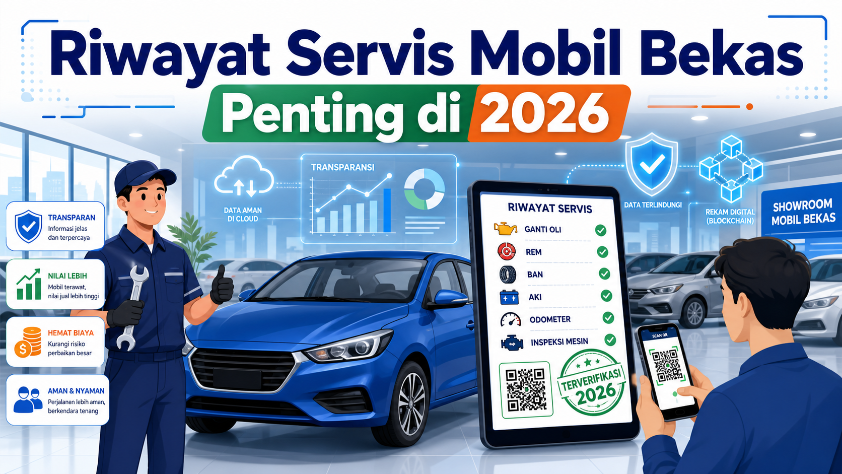 Mengapa Riwayat Servis Mobil Bekas Penting pada 2026? - otomotifzone