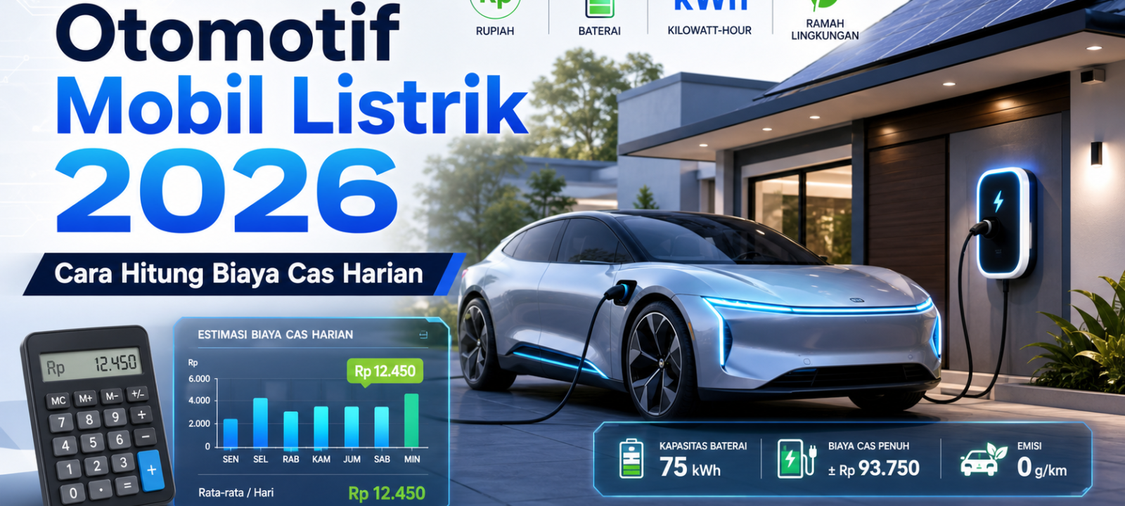 mobil - Otomotif Mobil Listrik 2026: Cara Hitung Biaya Cas Harian