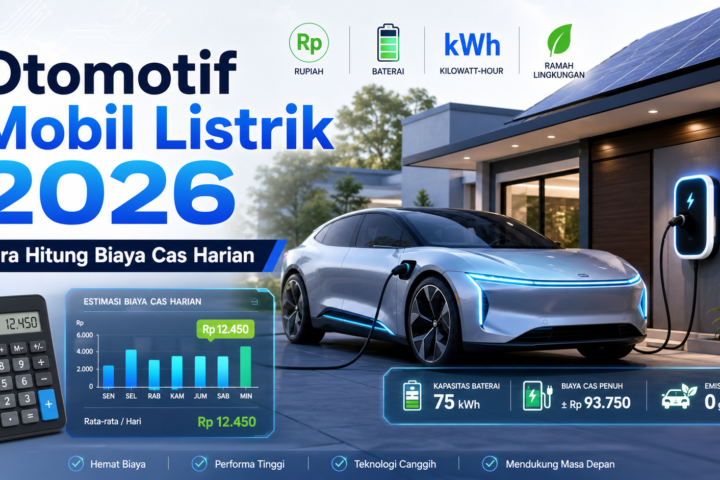 mobil - Otomotif Mobil Listrik 2026: Cara Hitung Biaya Cas Harian