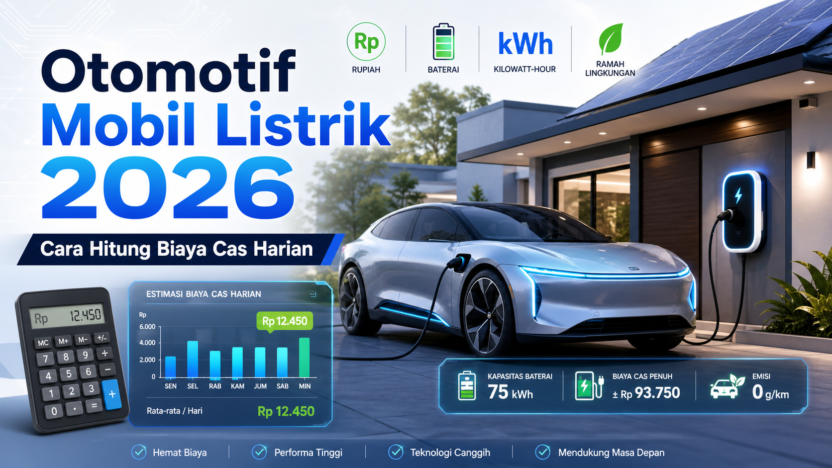 mobil - Otomotif Mobil Listrik 2026: Cara Hitung Biaya Cas Harian