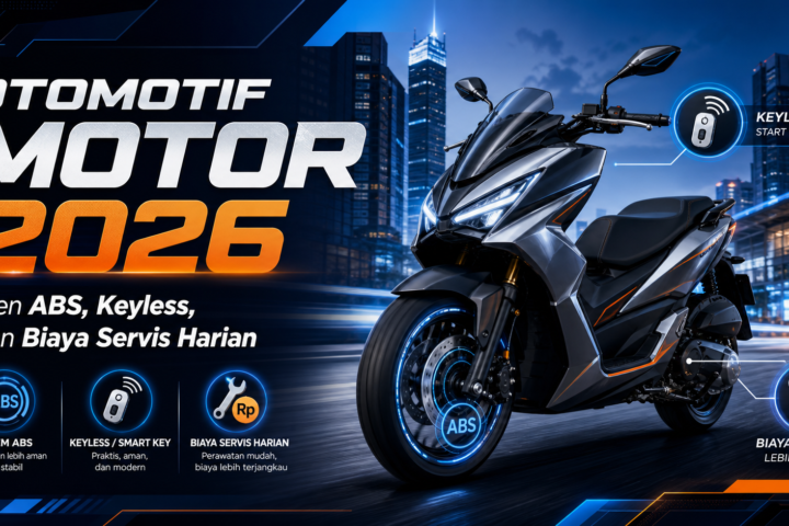 motor - Otomotif Motor 2026: Tren ABS, Keyless, dan Biaya Servis Harian