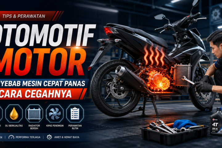 motor - Otomotif Motor: Penyebab Mesin Cepat Panas dan Cara Cegahnya