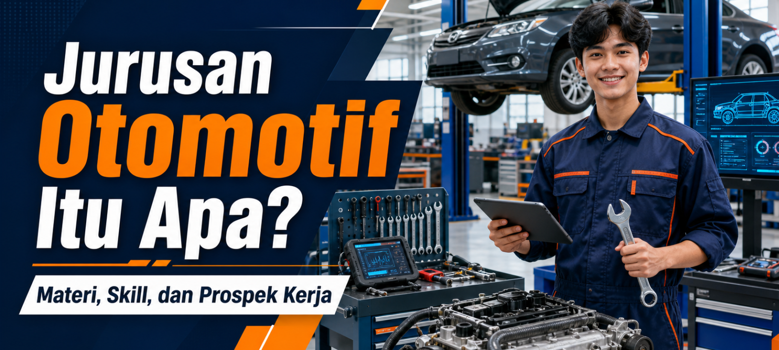 otomotif - Jurusan Otomotif Itu Apa? Materi, Skill, dan Prospek Kerja