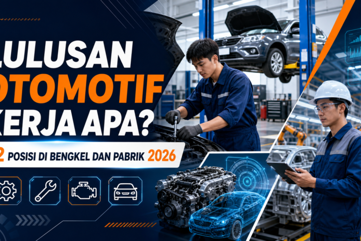 otomotif - Lulusan Otomotif Kerja Apa? 12 Posisi di Bengkel dan Pabrik 2026