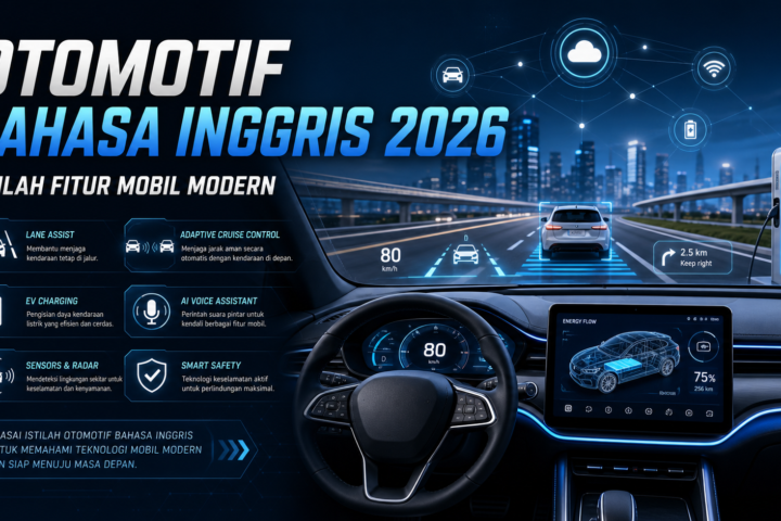 otomotif - Otomotif Bahasa Inggris 2026: Istilah Fitur Mobil Modern