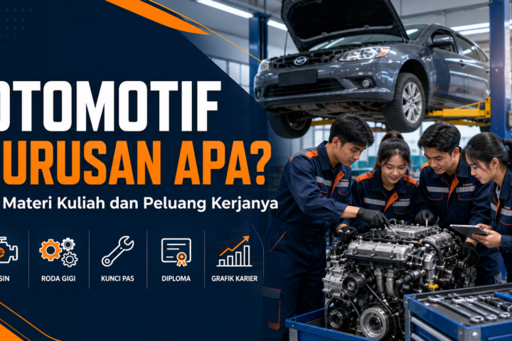 otomotif - Otomotif Jurusan Apa? Ini Materi Kuliah dan Peluang Kerjanya