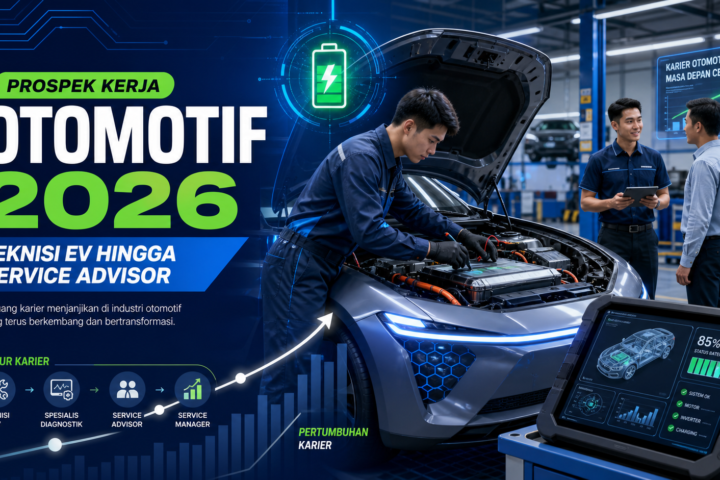 otomotif - Prospek Kerja Otomotif 2026: Teknisi EV hingga Service Advisor