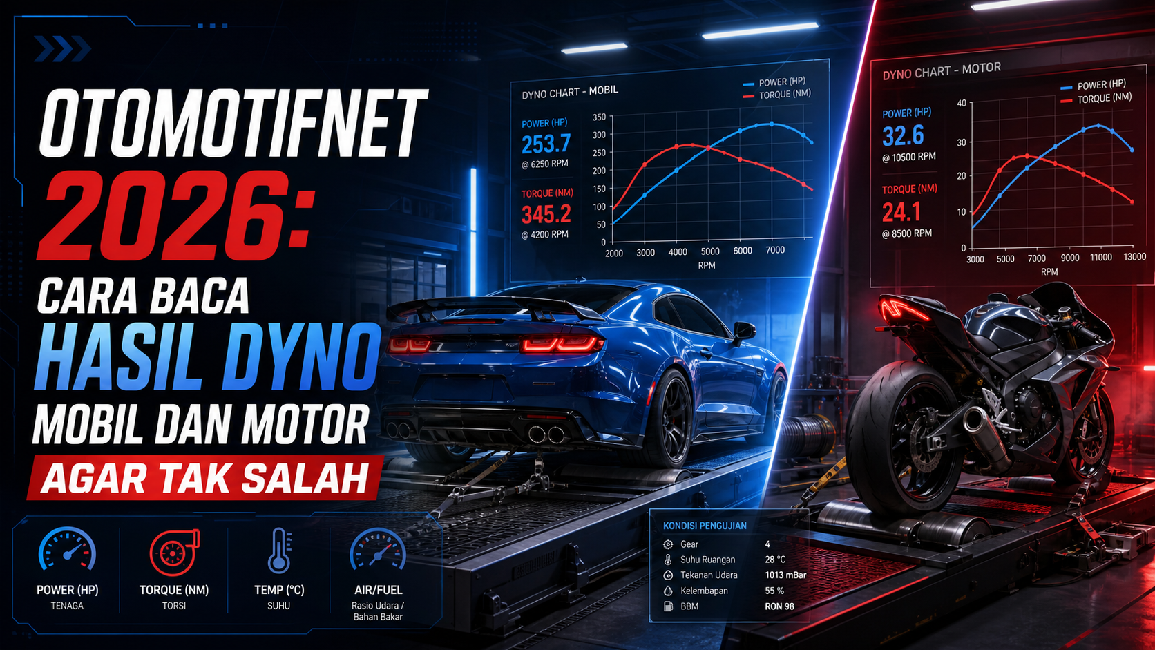 otomotifnet - Otomotifnet 2026: Cara Baca Hasil Dyno Mobil dan Motor Agar Tak Salah