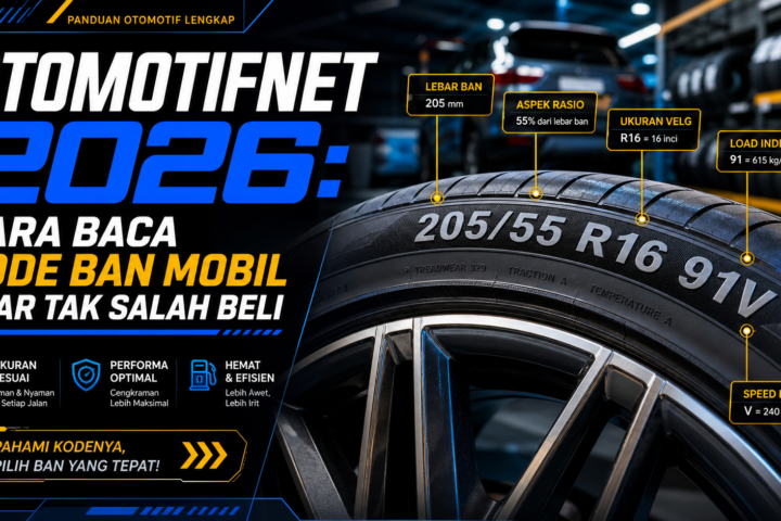 otomotifnet - Otomotifnet 2026: Cara Baca Kode Ban Mobil agar Tak Salah Beli