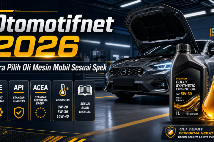 otomotifnet - Otomotifnet 2026: Cara Pilih Oli Mesin Mobil Sesuai Spek