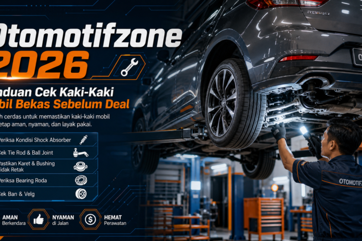 otomotifzone - Otomotifzone 2026: Panduan Cek Kaki-Kaki Mobil Bekas Sebelum Deal