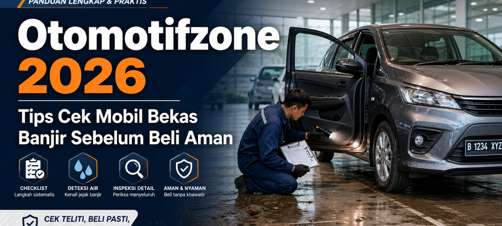 otomotifzone - Otomotifzone 2026: Tips Cek Mobil Bekas Banjir Sebelum Beli Aman