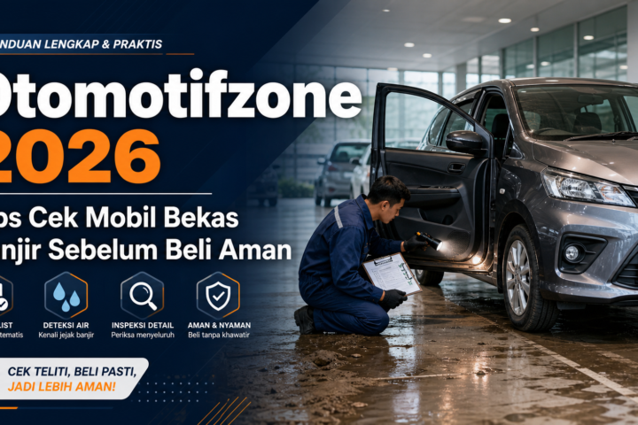 otomotifzone - Otomotifzone 2026: Tips Cek Mobil Bekas Banjir Sebelum Beli Aman