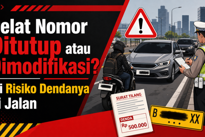 pelat - Pelat Nomor Ditutup atau Dimodifikasi? Ini Risiko Dendanya di Jalan