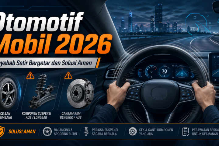 setir - Otomotif Mobil 2026: Penyebab Setir Bergetar dan Solusi Aman