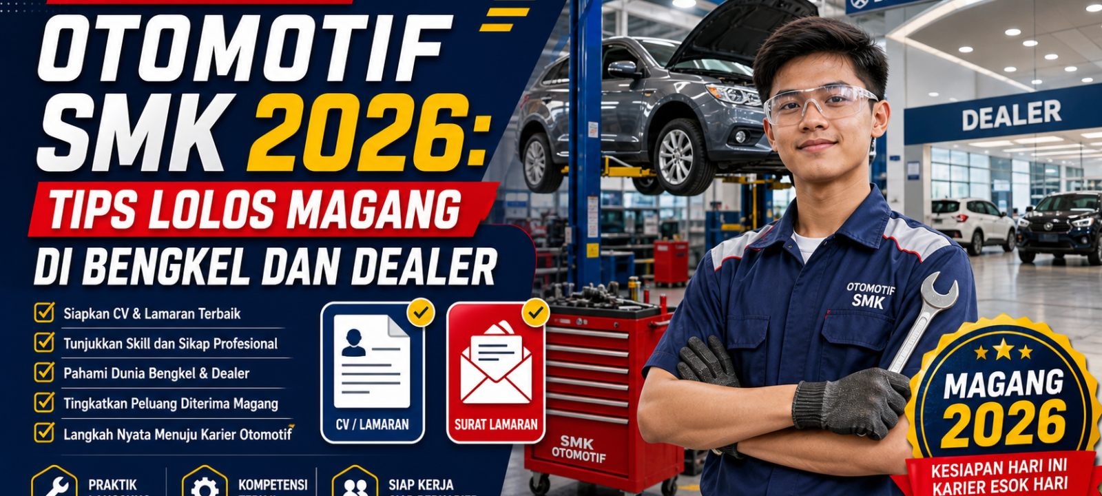 smk - Otomotif SMK 2026: Tips Lolos Magang di Bengkel dan Dealer