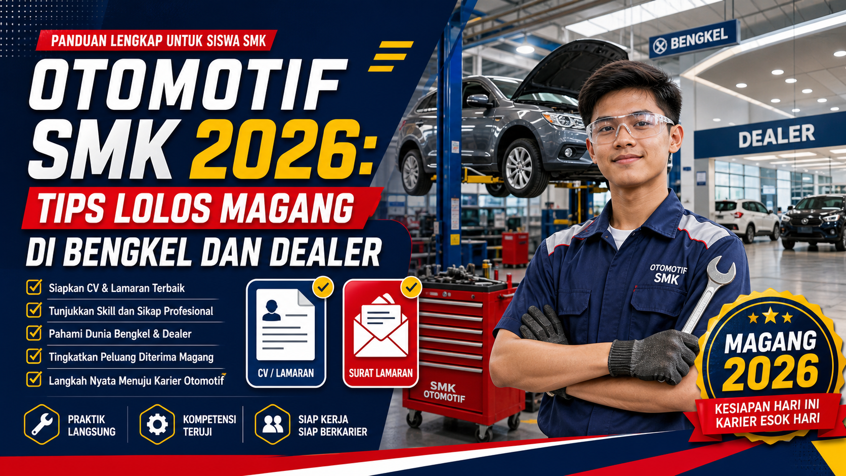 smk - Otomotif SMK 2026: Tips Lolos Magang di Bengkel dan Dealer