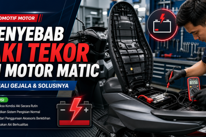 aki - Otomotif Motor: Penyebab Aki Tekor di Motor Matic dan Solusinya