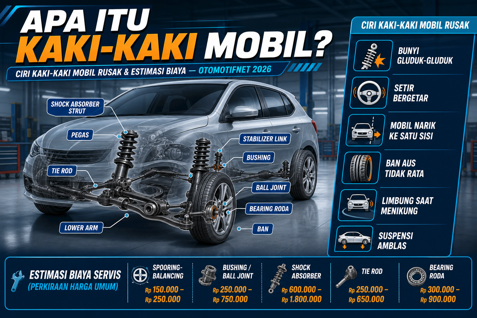 Apa Itu Kaki-Kaki Mobil? - otomotifnet