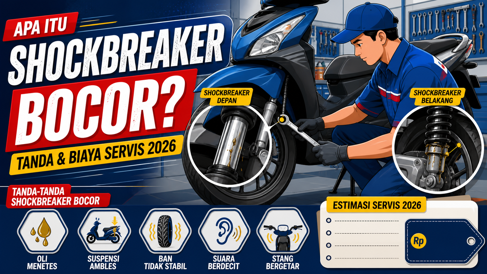 Apa Itu Shockbreaker Bocor? - shockbreaker