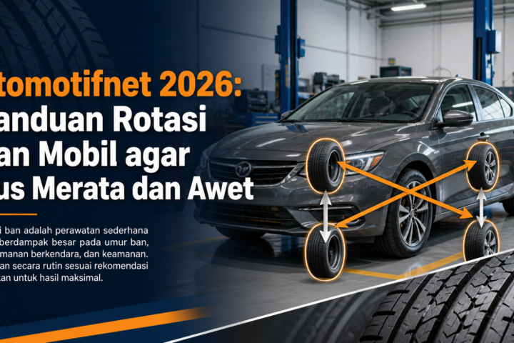 ban - Otomotifnet 2026: Panduan Rotasi Ban Mobil agar Aus Merata dan Awet