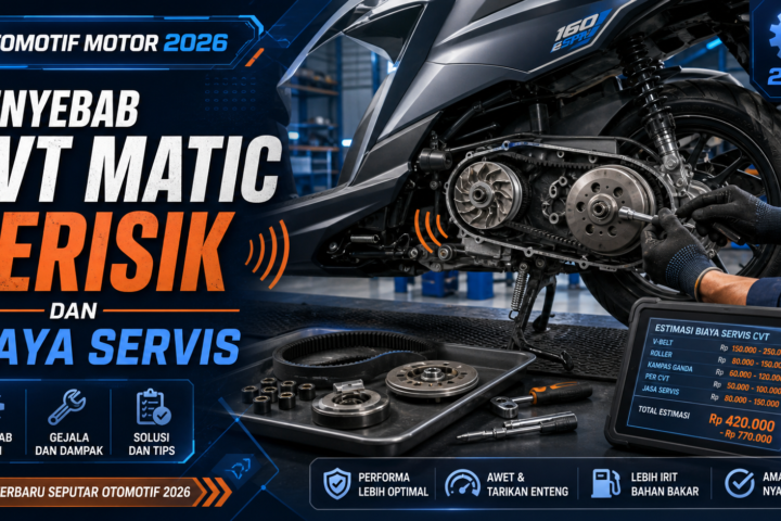 cvt - Otomotif Motor 2026: Penyebab CVT Matic Berisik dan Biaya Servis