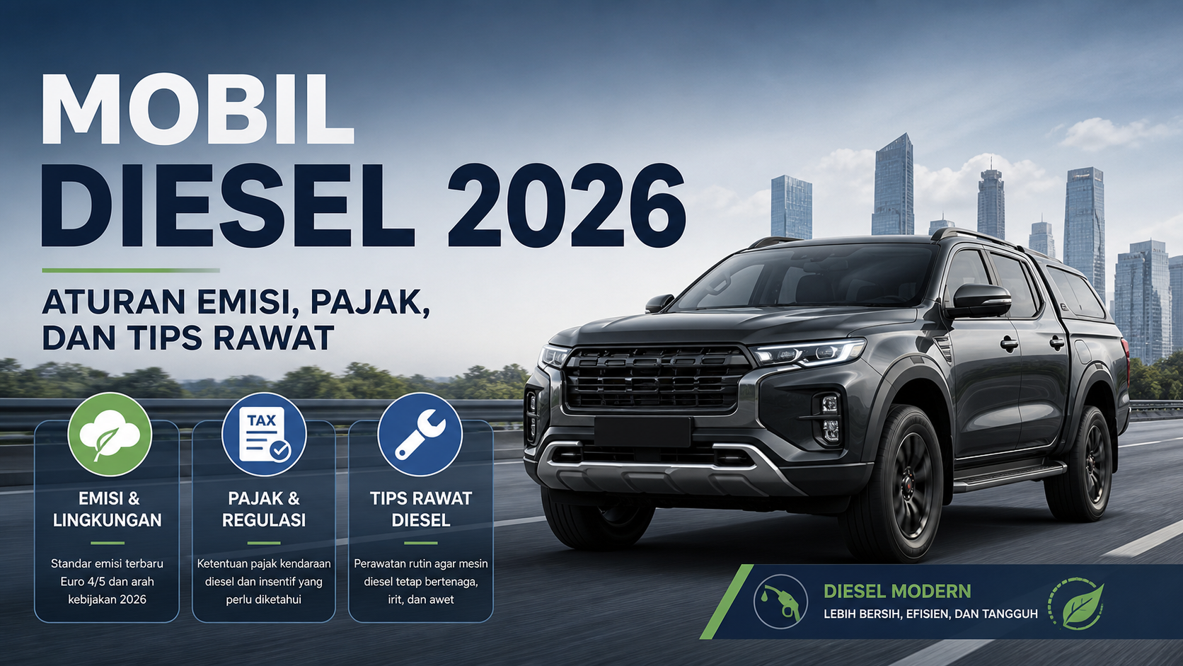 diesel - Mobil Diesel 2026: Aturan Emisi, Pajak, dan Tips Rawat