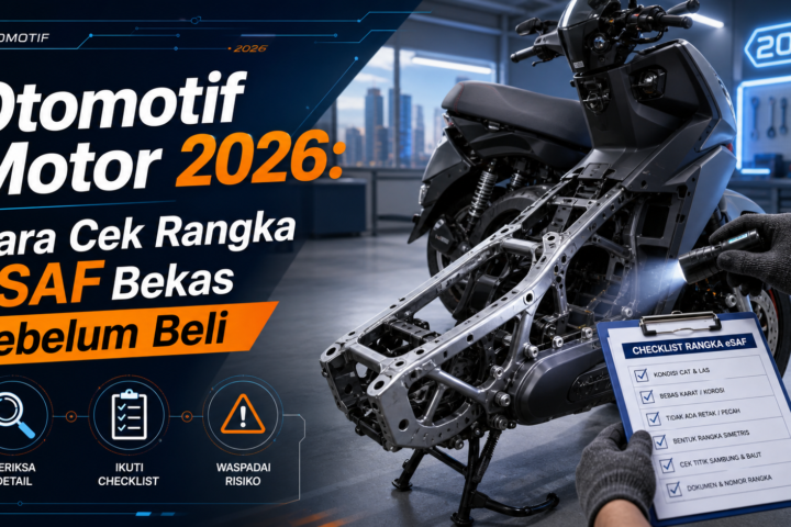 esaf - Otomotif Motor 2026: Cara Cek Rangka eSAF Bekas Sebelum Beli