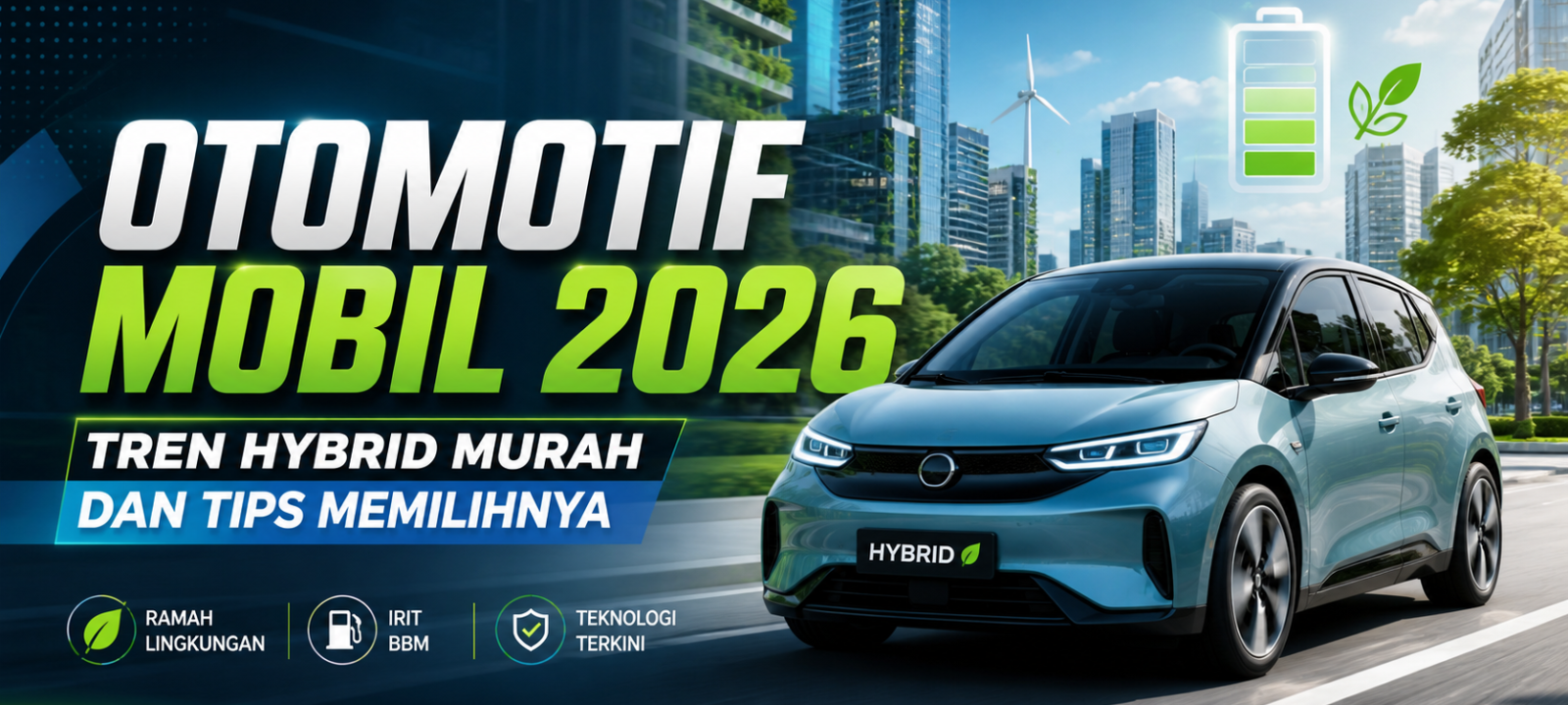 hybrid - Otomotif Mobil 2026: Tren Hybrid Murah dan Tips Memilihnya