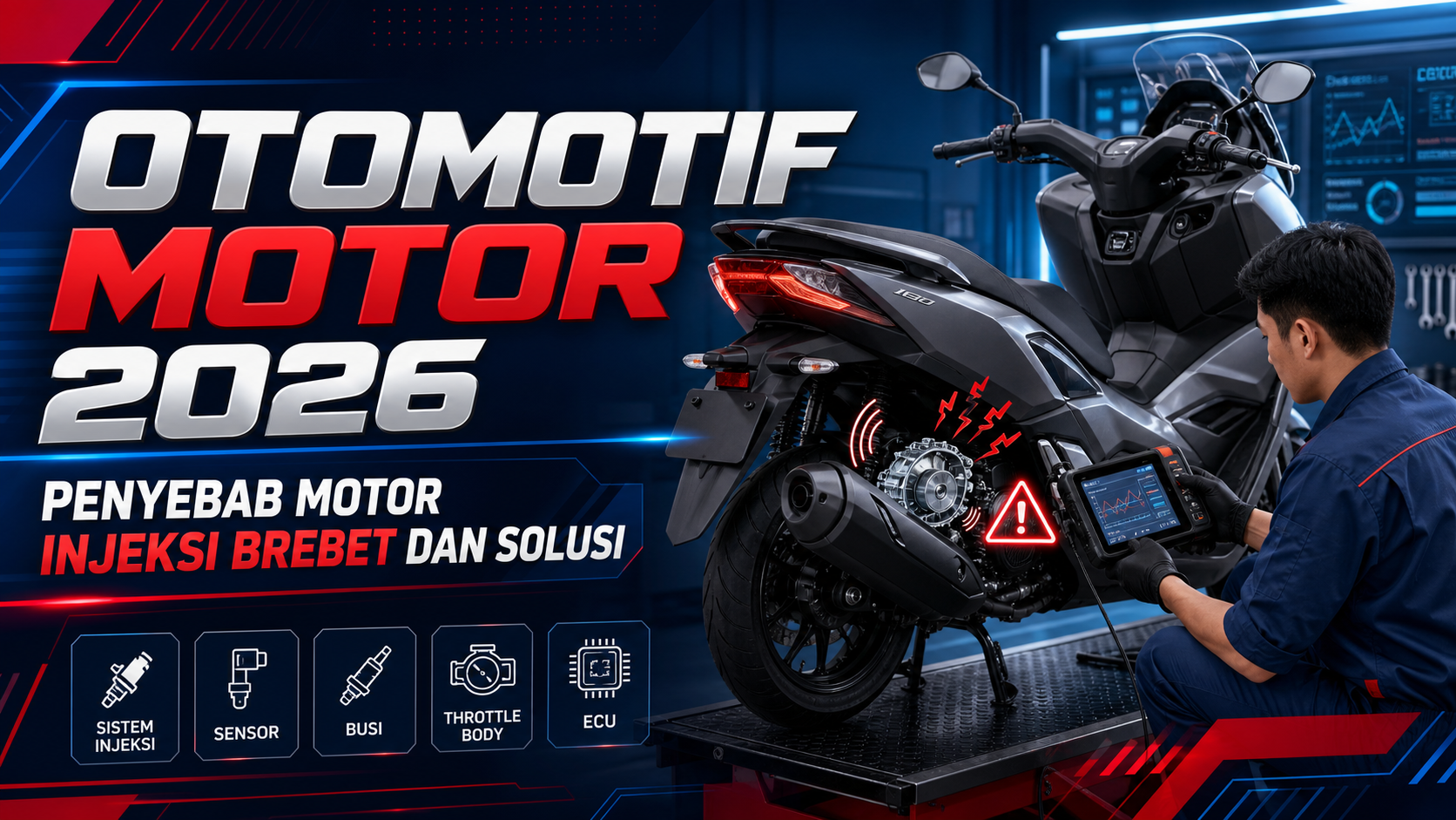 injeksi - Otomotif Motor 2026: Penyebab Motor Injeksi Brebet dan Solusi