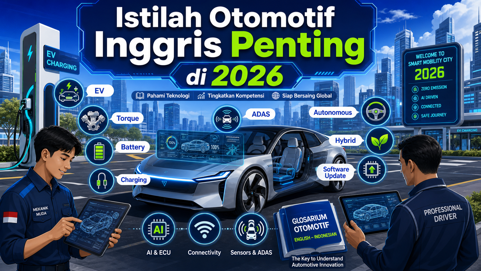 Kenapa Istilah Otomotif Bahasa Inggris Penting di 2026? - otomotif