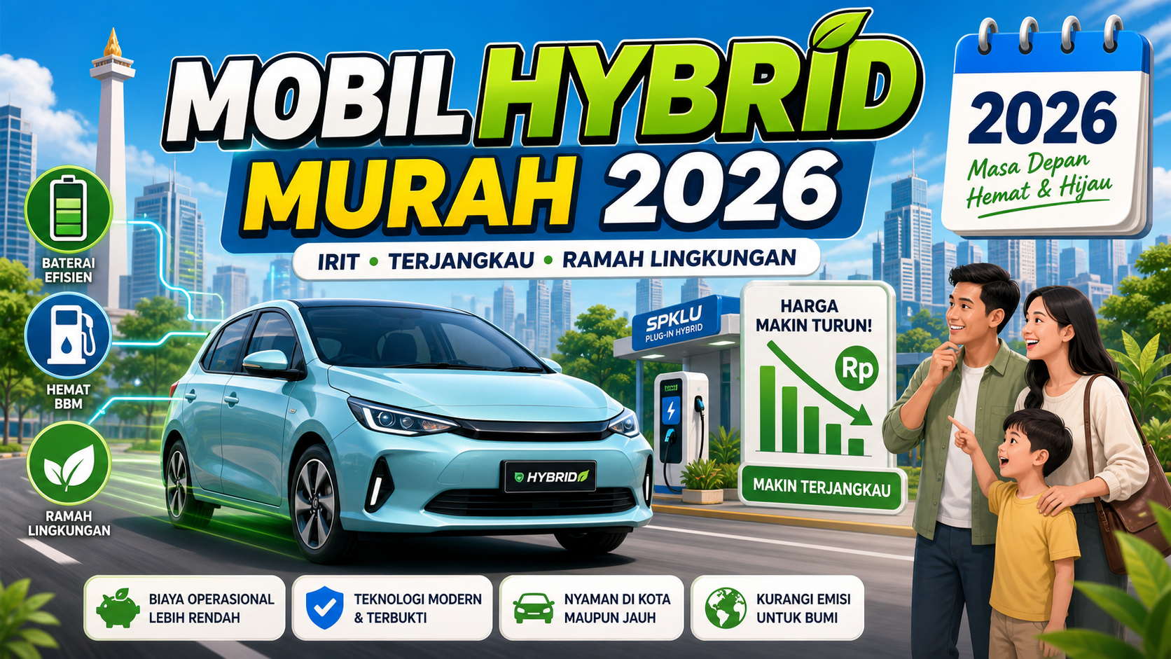 Kenapa Mobil Hybrid Murah Makin Dilirik pada 2026? - hybrid