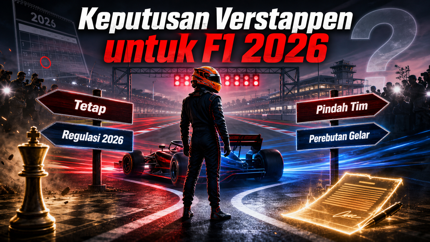 Mengapa Keputusan Verstappen Sangat Besar untuk F1 2026? - verstappen