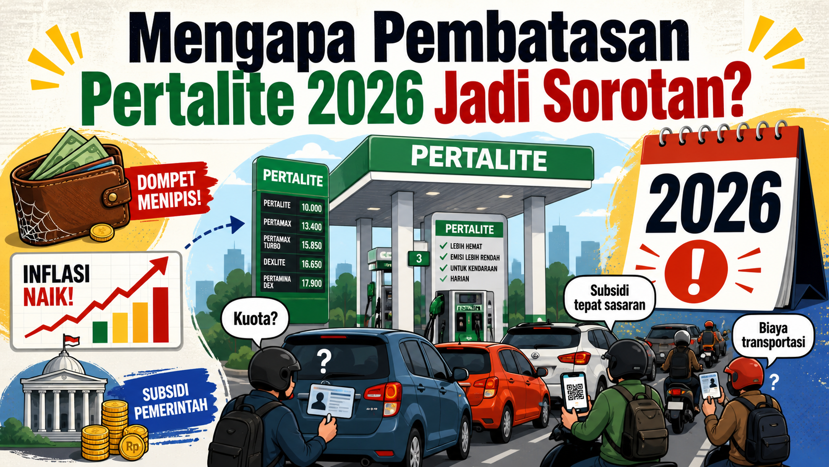 Mengapa Pembatasan Pertalite 2026 Jadi Sorotan? - pertalite