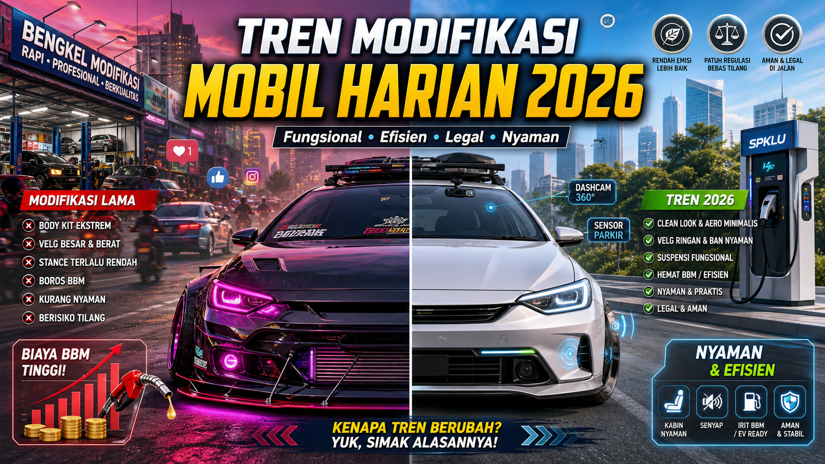 Mengapa Tren Modifikasi Mobil Harian Berubah di 2026? - otomotifzone