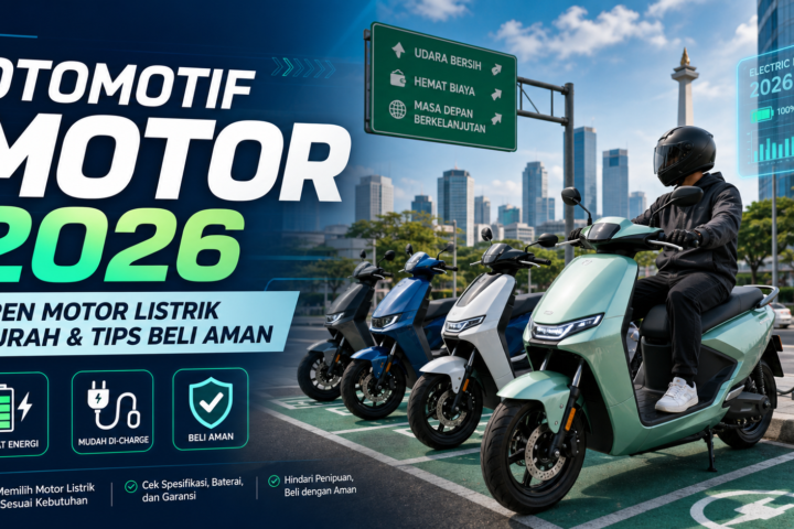 motor - Otomotif Motor 2026: Tren Motor Listrik Murah dan Tips Beli Aman