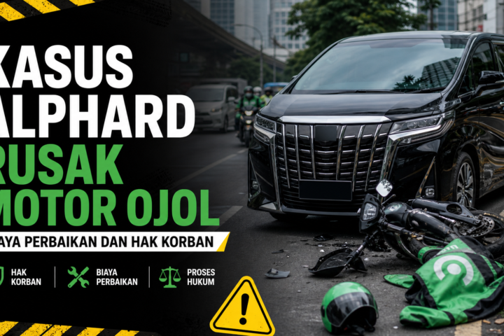 ojek - Kasus Alphard Rusak Motor Ojol: Biaya Perbaikan dan Hak Korban