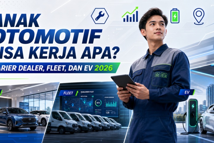 otomotif - Anak Otomotif Bisa Kerja Apa? Karier Dealer, Fleet, dan EV 2026