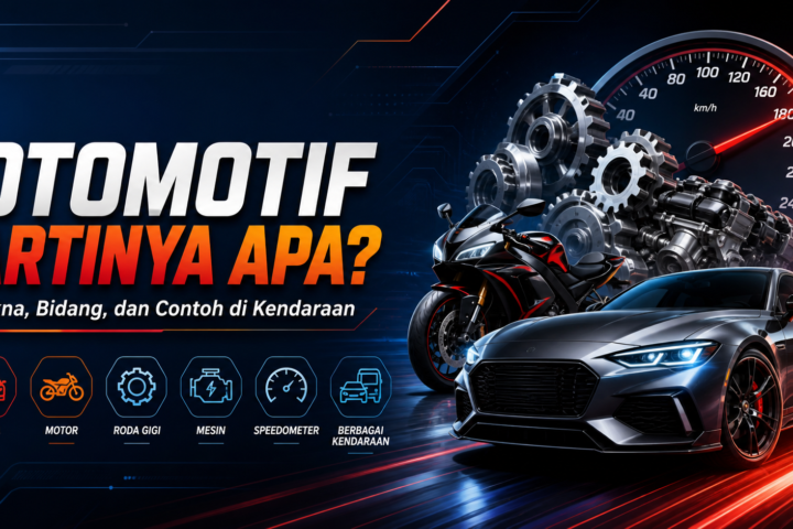otomotif - Otomotif Artinya Apa? Makna, Bidang, dan Contoh di Kendaraan
