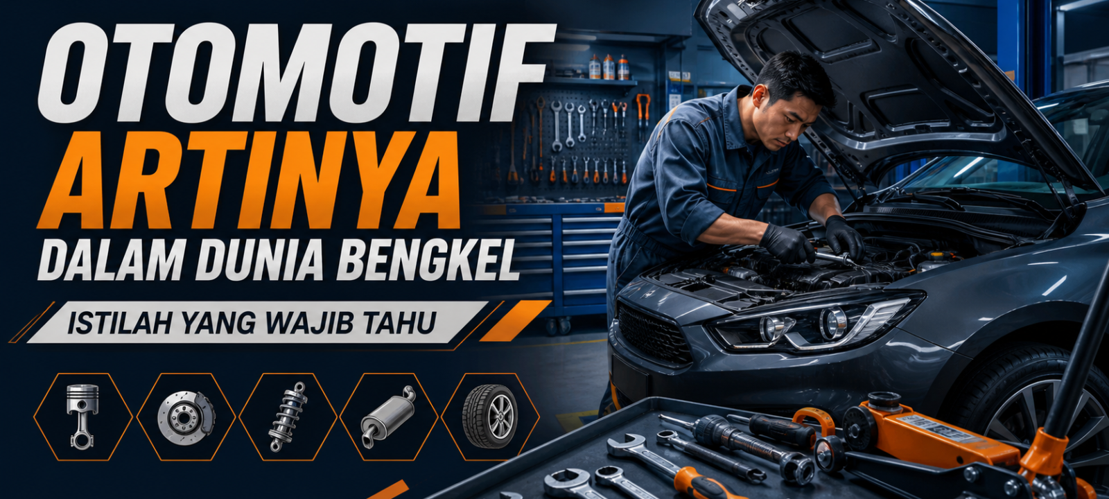 otomotif - Otomotif Artinya dalam Dunia Bengkel: Istilah yang Wajib Tahu
