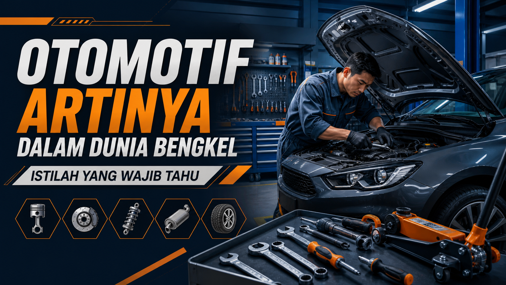 otomotif - Otomotif Artinya dalam Dunia Bengkel: Istilah yang Wajib Tahu