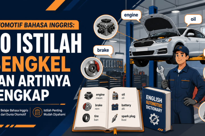 otomotif - Otomotif Bahasa Inggris: 50 Istilah Bengkel dan Artinya Lengkap