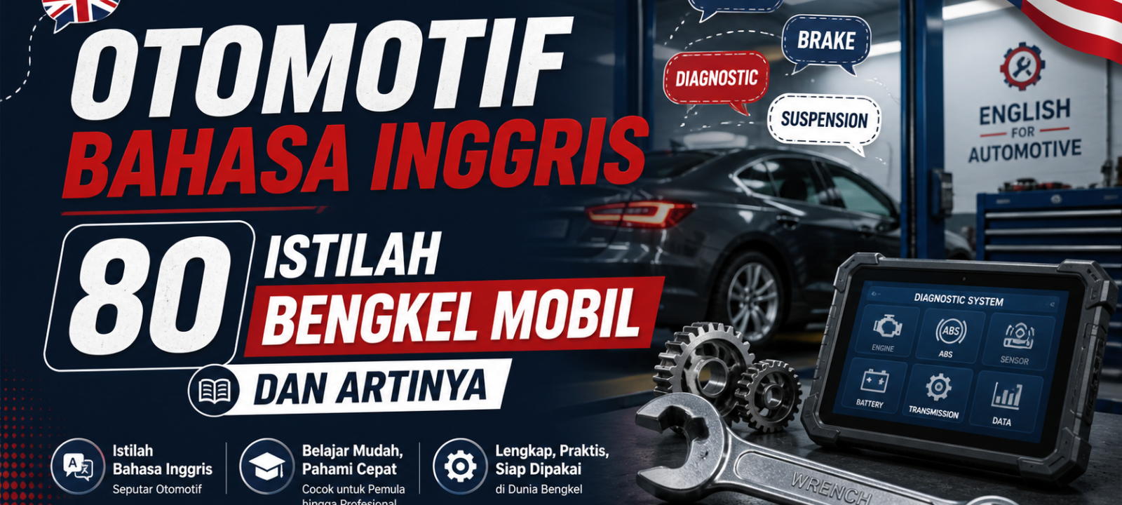 otomotif - Otomotif Bahasa Inggris: 80 Istilah Bengkel Mobil dan Artinya
